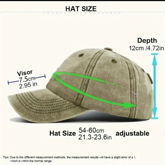 BASEBALL CAP Unisex Khaki "The Way, The Truth, The Life" - Picture 5 of 7